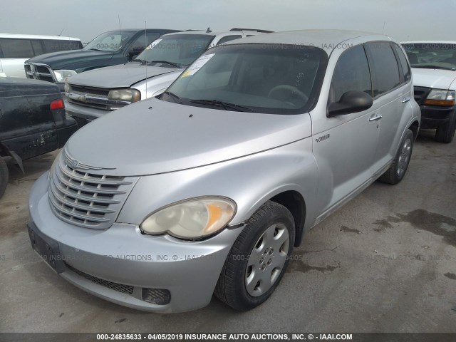 3A4FY58B46T212640 - 2006 CHRYSLER PT CRUISER TOURING SILVER photo 2