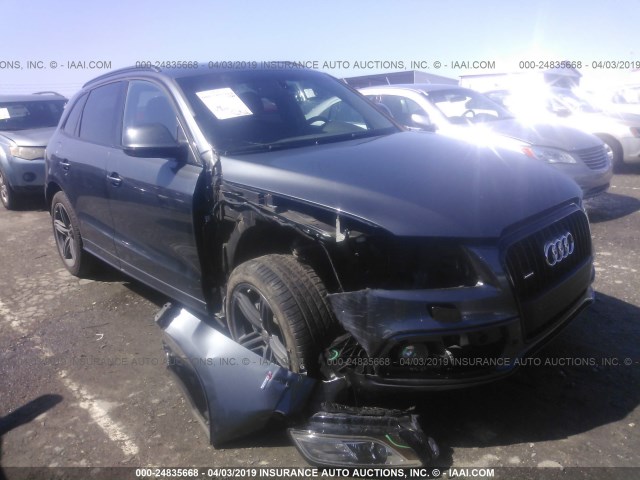 WA1WMAFP9EA083481 - 2014 AUDI Q5 PRESTIGE GRAY photo 1