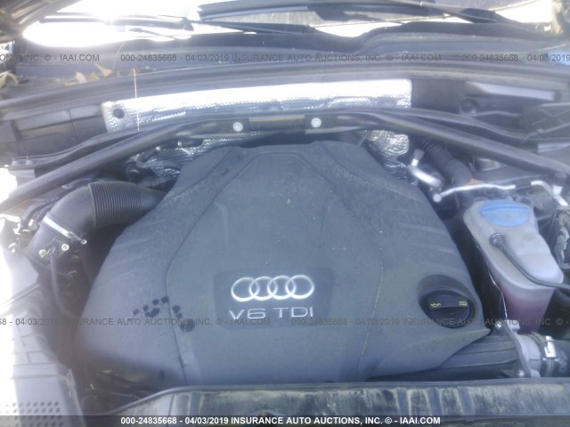 WA1WMAFP9EA083481 - 2014 AUDI Q5 PRESTIGE GRAY photo 10