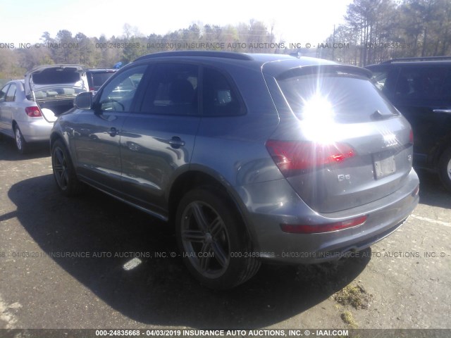WA1WMAFP9EA083481 - 2014 AUDI Q5 PRESTIGE GRAY photo 3