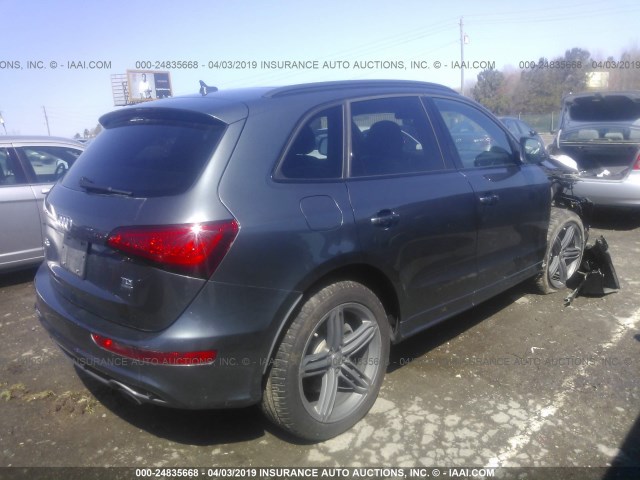 WA1WMAFP9EA083481 - 2014 AUDI Q5 PRESTIGE GRAY photo 4