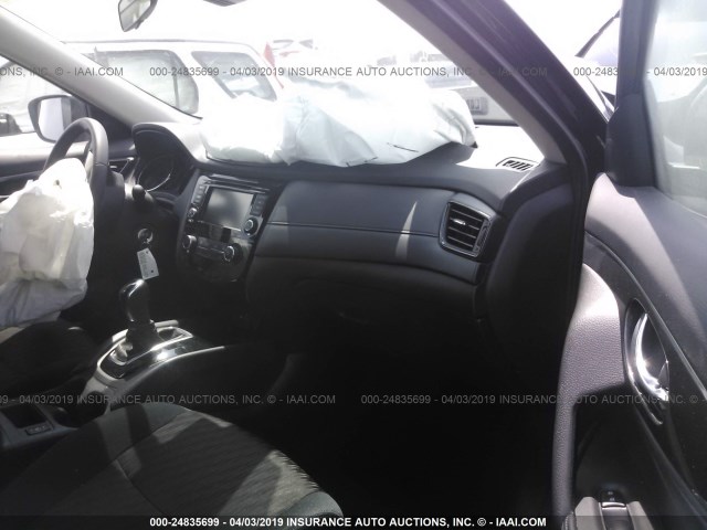 5N1AT2MT6KC719293 - 2019 NISSAN ROGUE S/SL/SV BLACK photo 5