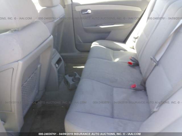 1G1ZG57B494215533 - 2009 CHEVROLET MALIBU LS SILVER photo 8