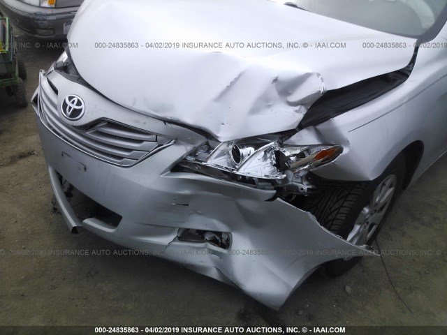 4T1BK46K87U019431 - 2007 TOYOTA CAMRY NEW GENERATION LE/XLE/SE SILVER photo 6