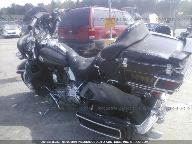 1HD1FCW18XY635787 - 1999 HARLEY-DAVIDSON FLHTCUI BLACK photo 3