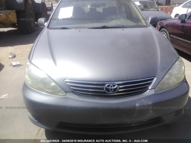 4T1BE32K55U630988 - 2005 TOYOTA CAMRY LE/XLE/SE GRAY photo 6