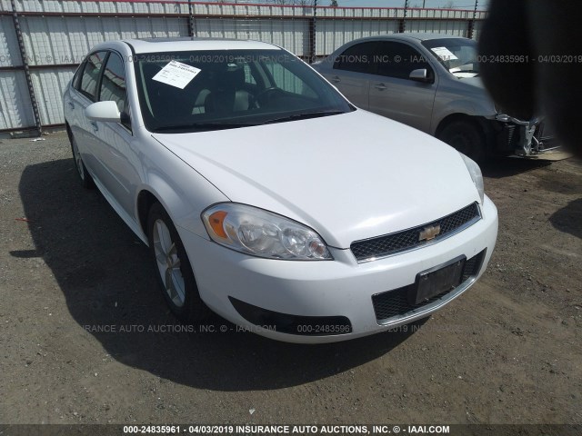 2G1WC5E3XC1231135 - 2012 CHEVROLET IMPALA LTZ WHITE photo 1