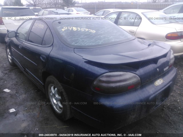 1G2WR52193F118718 - 2003 PONTIAC GRAND PRIX GTP Dark Blue photo 3