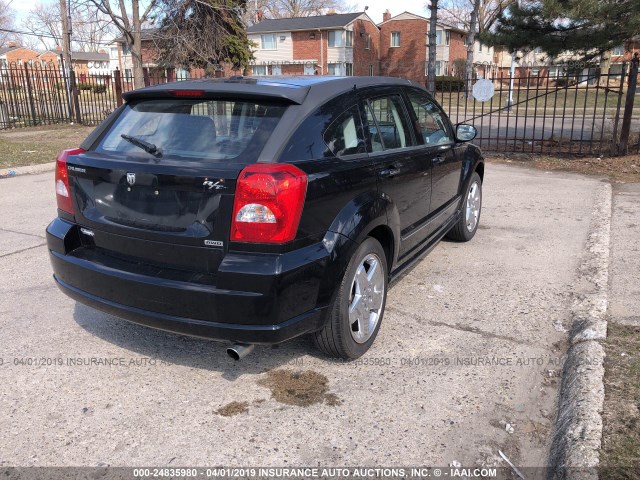 1B3HE78K17D514656 - 2007 DODGE CALIBER BLACK photo 4