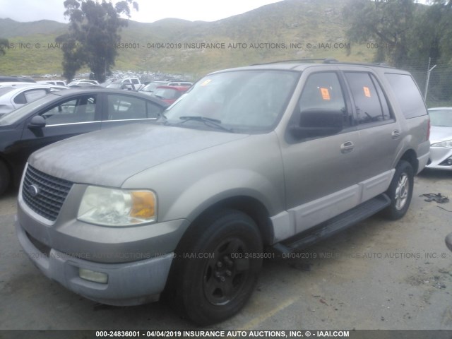 1FMRU15WX3LB51456 - 2003 FORD EXPEDITION XLT GOLD photo 2