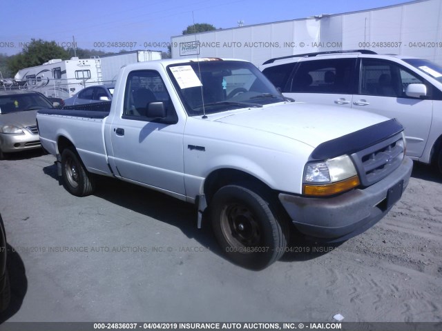 1FTYR10V9YPA16775 - 2000 FORD RANGER WHITE photo 1