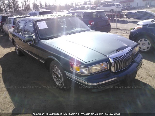 1LNLM81W2SY753189 - 1995 LINCOLN TOWN CAR EXECUTIVE GREEN photo 1