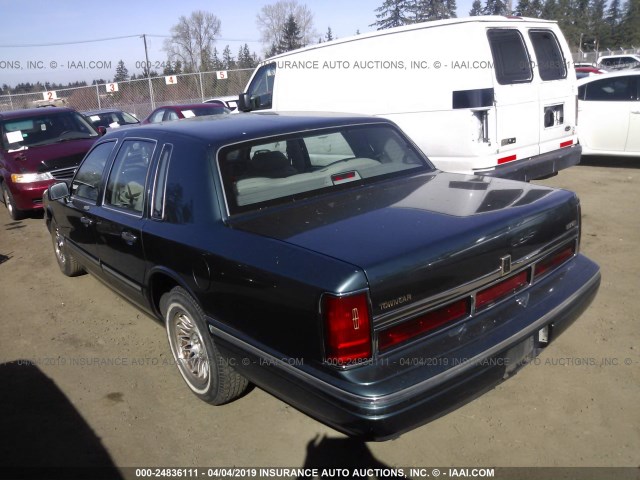 1LNLM81W2SY753189 - 1995 LINCOLN TOWN CAR EXECUTIVE GREEN photo 3