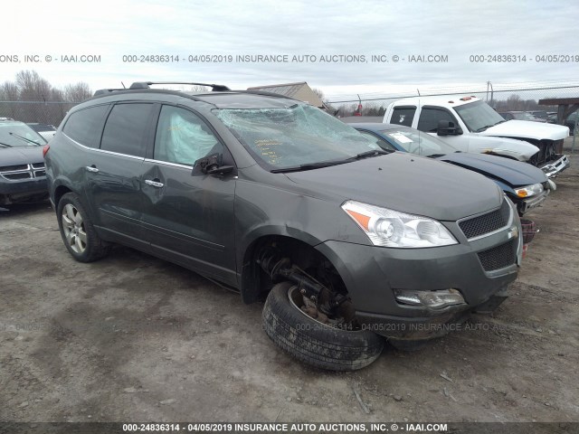 1GNLVFED3AJ219843 - 2010 CHEVROLET TRAVERSE LT GRAY photo 1