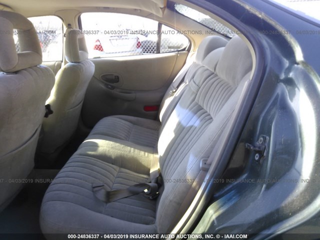 1G2WJ52K3XF253988 - 1999 PONTIAC GRAND PRIX SE 绿色 照片 8