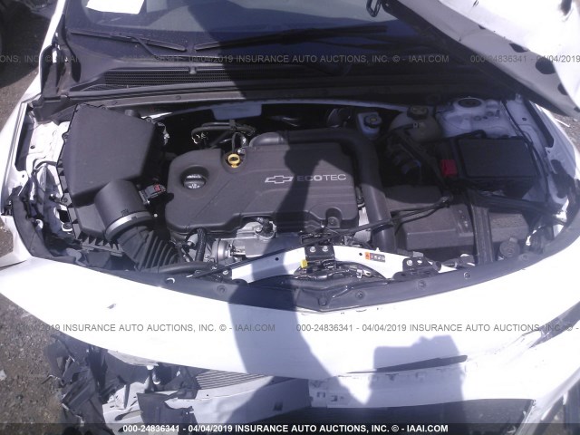 1G1ZB5ST2HF276526 - 2017 CHEVROLET MALIBU LS WHITE photo 10