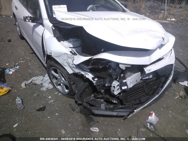 1G1ZB5ST2HF276526 - 2017 CHEVROLET MALIBU LS WHITE photo 6