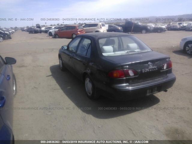 1NXBR12E6YZ405776 - 2000 TOYOTA COROLLA VE/CE/LE GRAY photo 3