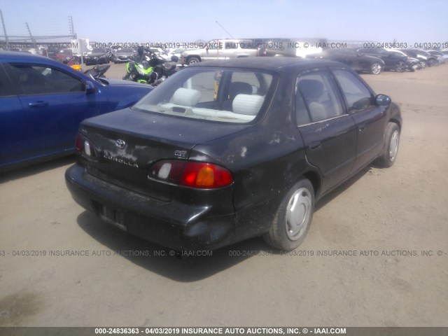 1NXBR12E6YZ405776 - 2000 TOYOTA COROLLA VE/CE/LE GRAY photo 4
