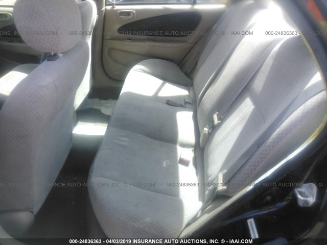 1NXBR12E6YZ405776 - 2000 TOYOTA COROLLA VE/CE/LE GRAY photo 8