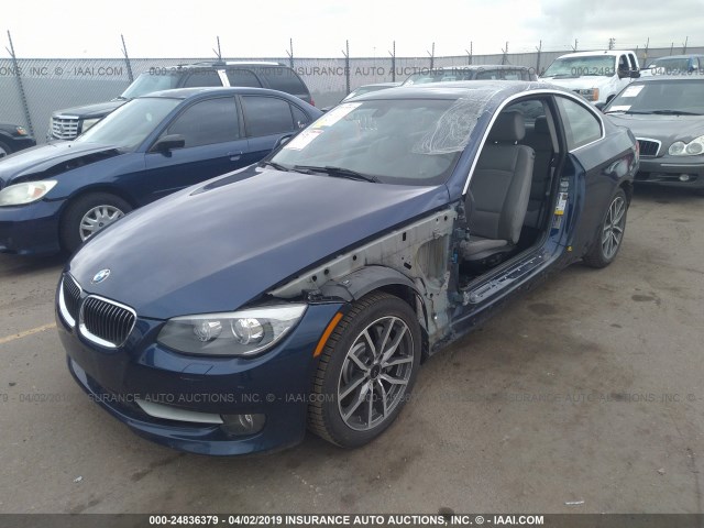 WBAKF9C58DE672719 - 2013 BMW 335 XI BLUE photo 2