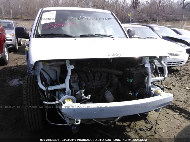 1C4NJPFA9ED850558 - 2014 JEEP PATRIOT LATITUDE WHITE photo 6