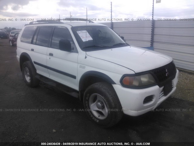 JA4LS31H1YP031283 - 2000 MITSUBISHI MONTERO SPORT LS/SPORT XLS WHITE photo 1