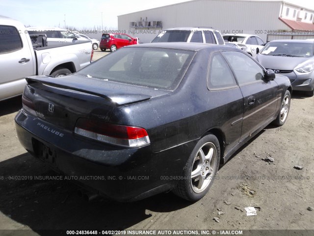 JHMBB6150XC007702 - 1999 HONDA PRELUDE SH BLACK photo 4