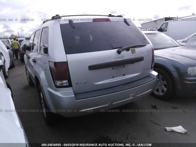 1J8GR48K75C640366 - 2005 JEEP GRAND CHEROKEE LAREDO/COLUMBIA/FREEDOM 银色 照片 3