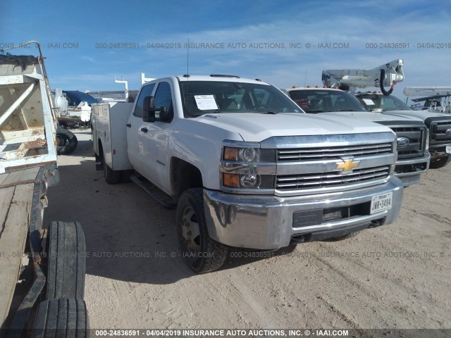 1GB4KYC83FF152473 - 2015 CHEVROLET SILVERADO K3500 WHITE photo 1