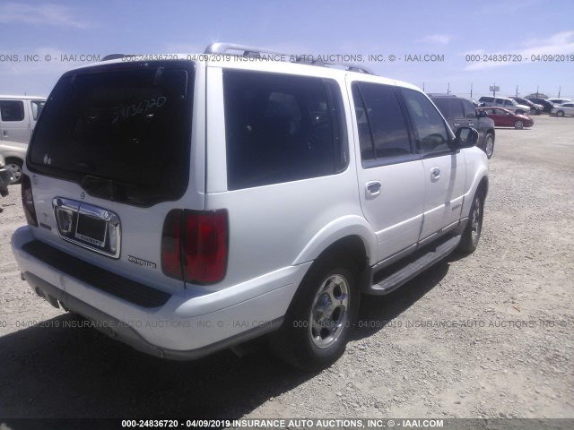 5LMFU28R32LJ06658 - 2002 LINCOLN NAVIGATOR თეთრი ფოტო 4