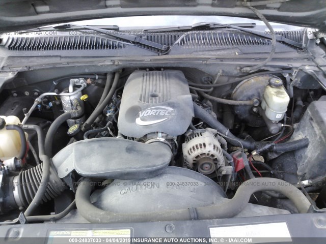 2GCEC19T611296227 - 2001 CHEVROLET SILVERADO C1500 GRAY photo 10