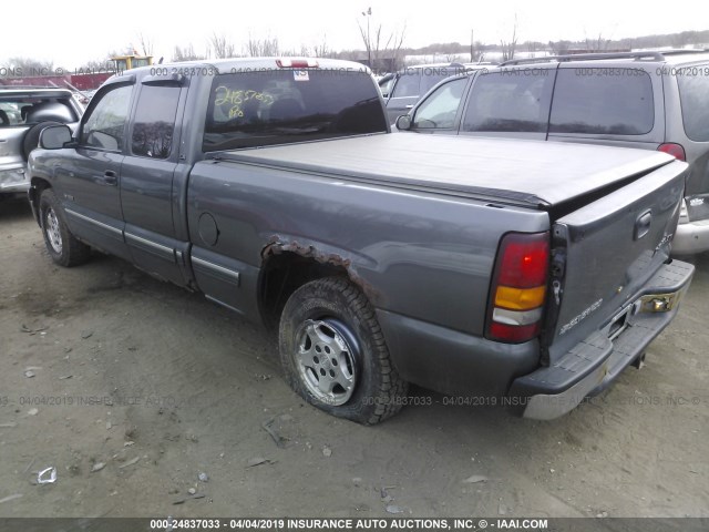 2GCEC19T611296227 - 2001 CHEVROLET SILVERADO C1500 GRAY photo 3