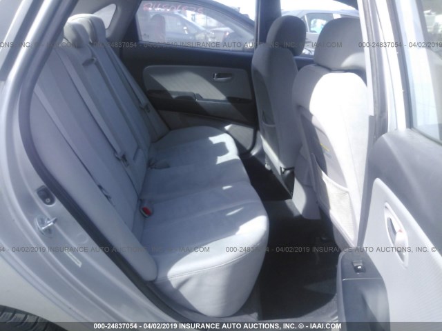 KMHDU46D59U717633 - 2009 HYUNDAI ELANTRA GLS/SE SILVER photo 8