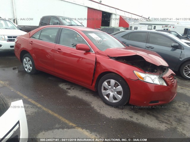 4T1BE46K69U340104 - 2009 TOYOTA CAMRY SE/LE/XLE RED photo 1