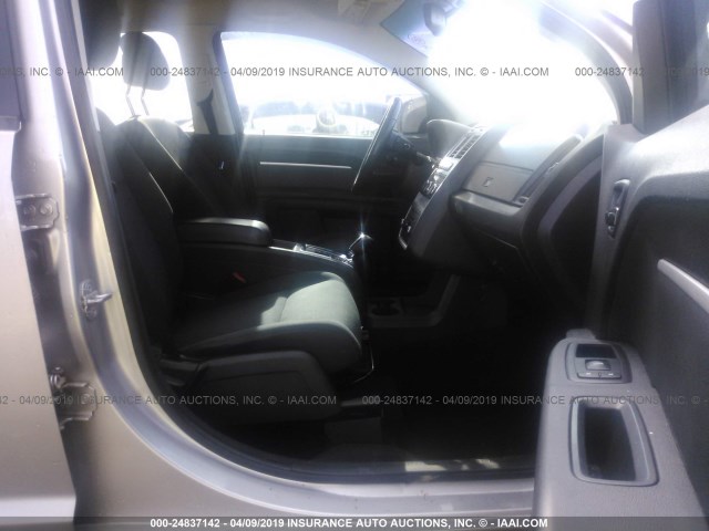 3D4PG5FV1AT145503 - 2010 DODGE JOURNEY SXT SILVER photo 5