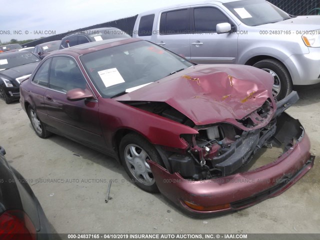 19UYA1252VL001897 - 1997 ACURA 2.2CL RED photo 1