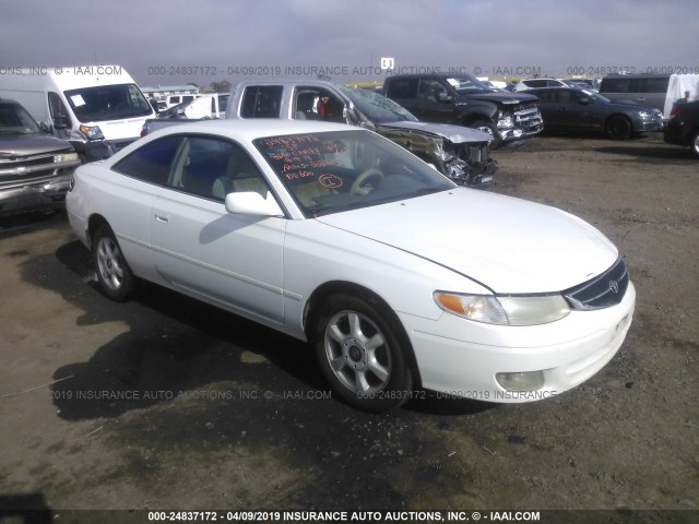 2T1CG22P2YC297949 - 2000 TOYOTA CAMRY SOLARA SE WHITE photo 1