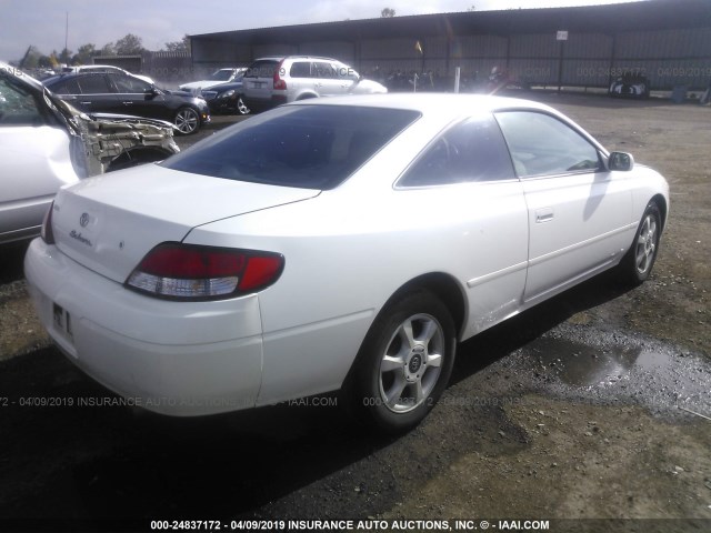 2T1CG22P2YC297949 - 2000 TOYOTA CAMRY SOLARA SE WHITE photo 4