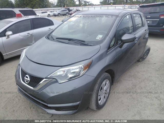 3N1CE2CP9HL367614 - 2017 NISSAN VERSA NOTE S/S PLUS/SV/SL/SR GRAY photo 2