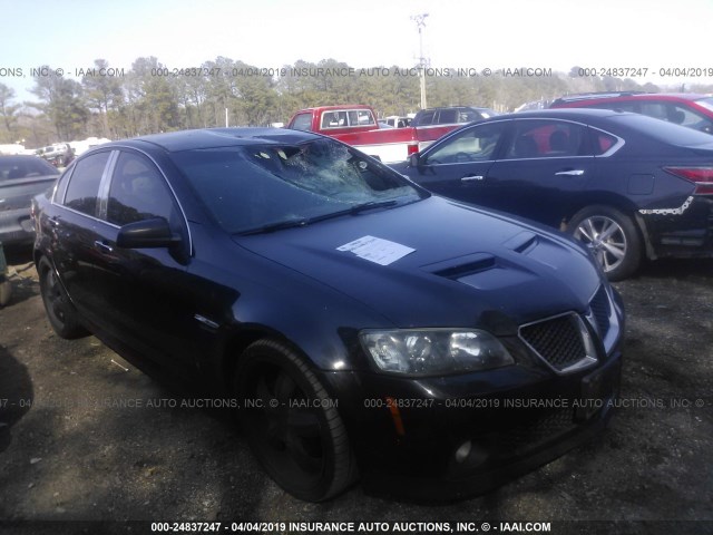 6G2EC57Y99L226417 - 2009 PONTIAC G8 GT BLACK photo 1