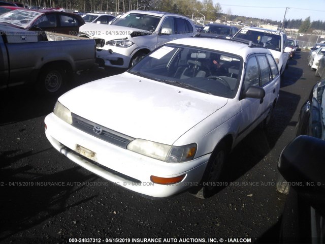 JT2AE09W2P0030780 - 1993 TOYOTA COROLLA DX WHITE photo 2