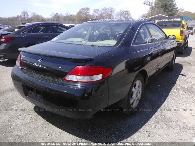 2T1CF22P3XC123566 - 1999 TOYOTA CAMRY SOLARA SE/SLE BLACK photo 4