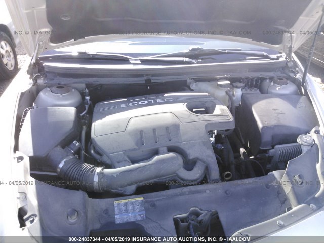 1G1ZB5EBXAF139620 - 2010 CHEVROLET MALIBU LS BEIGE photo 10