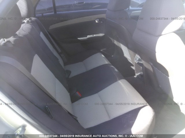 1G1ZB5EBXAF139620 - 2010 CHEVROLET MALIBU LS BEIGE photo 8