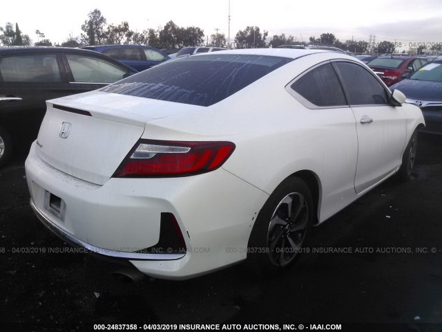 1HGCT1B39HA002662 - 2017 HONDA Accord LX-S WHITE photo 4