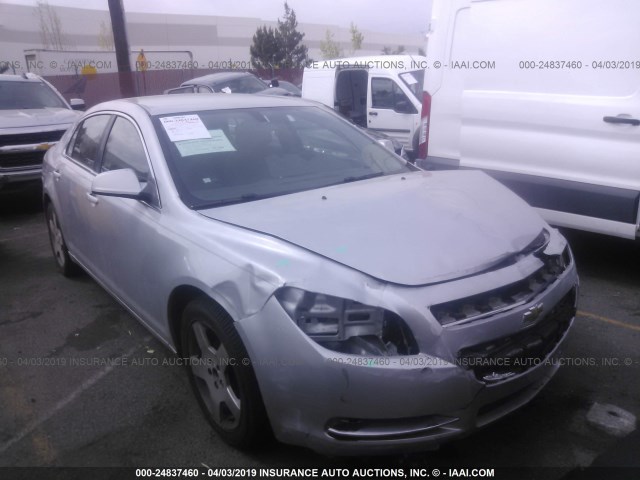 1G1ZC5E12BF131730 - 2011 CHEVROLET MALIBU 1LT SILVER photo 1