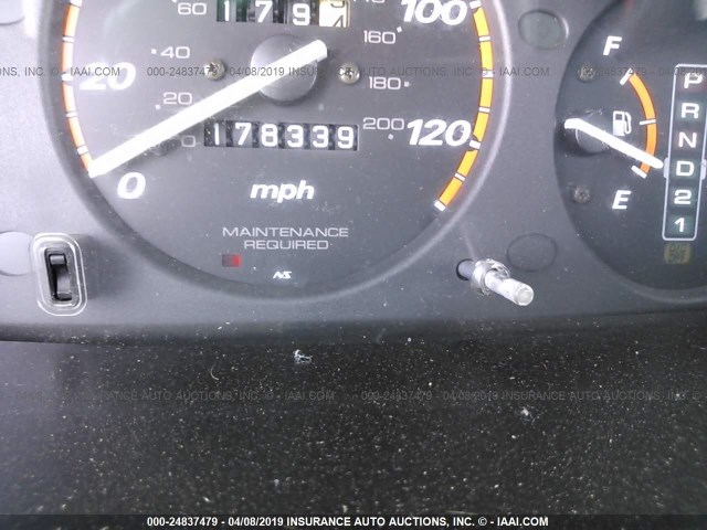 JHLRD18401C034046 - 2001 HONDA CR-V LX SILVER photo 7