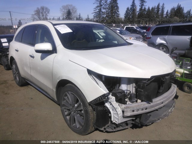 5FRYD4H53HB010774 - 2017 ACURA MDX TECHNOLOGY WHITE photo 1