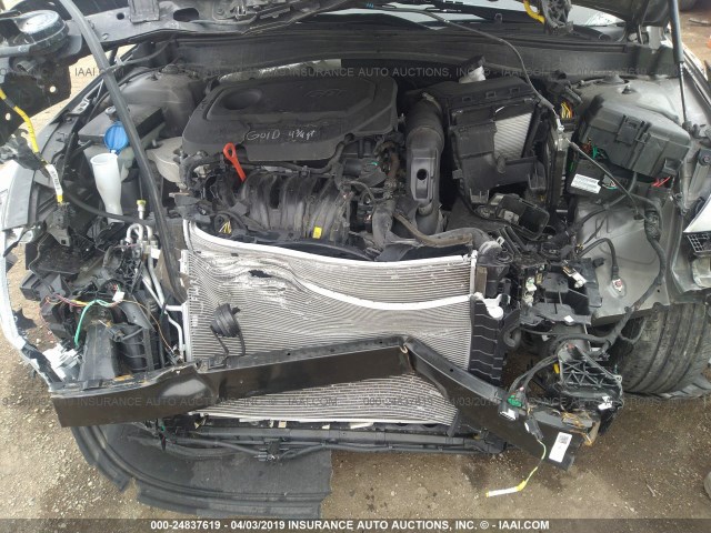 5XXGT4L34GG026192 - 2016 KIA OPTIMA LX 灰色 照片 10